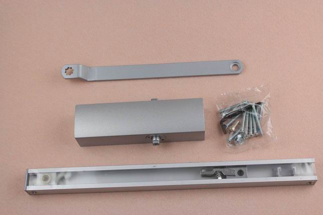 slide rail door closer